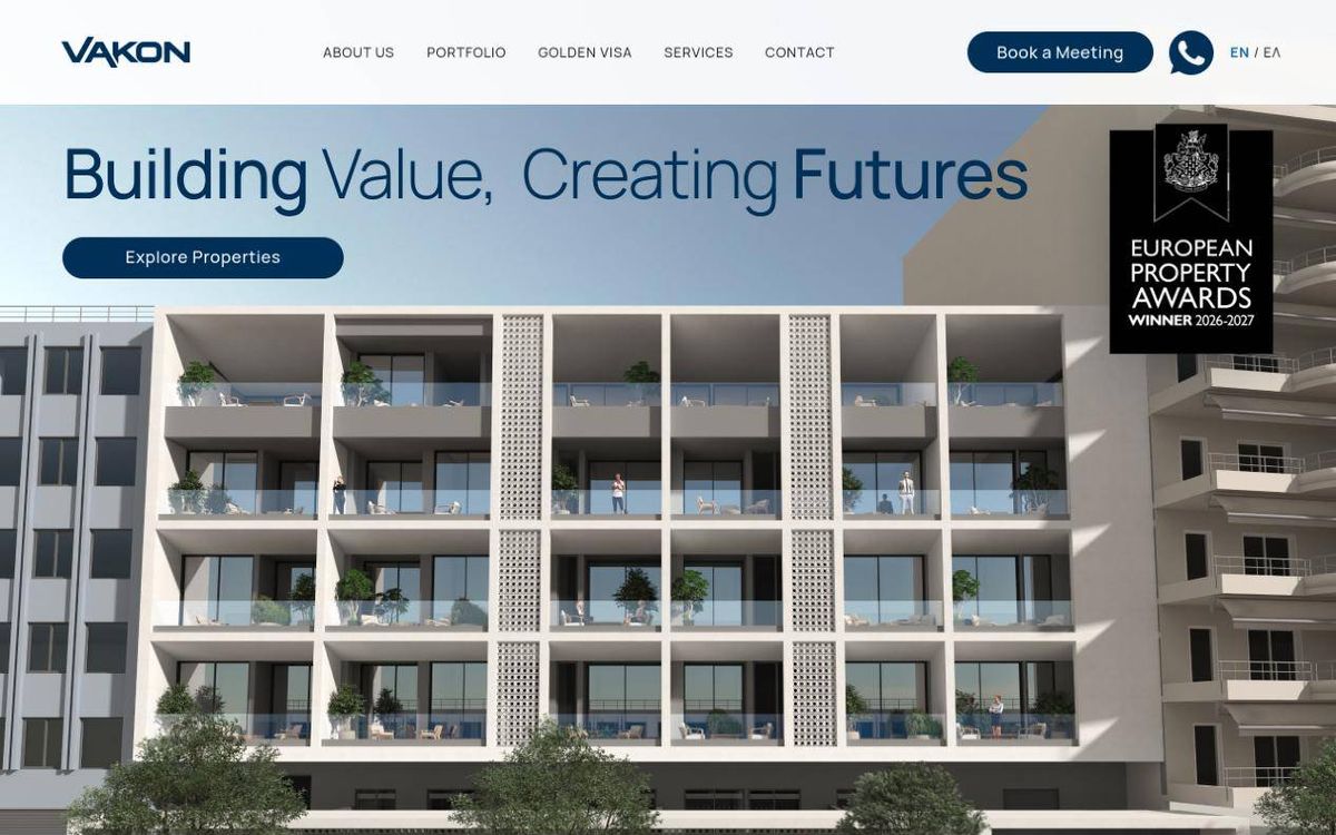Homepage of VAKON Constructions & Properties